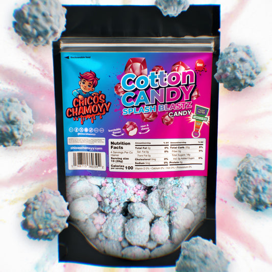 Cotton Candy Viral Gushers Splash Blastz 6oz Candy