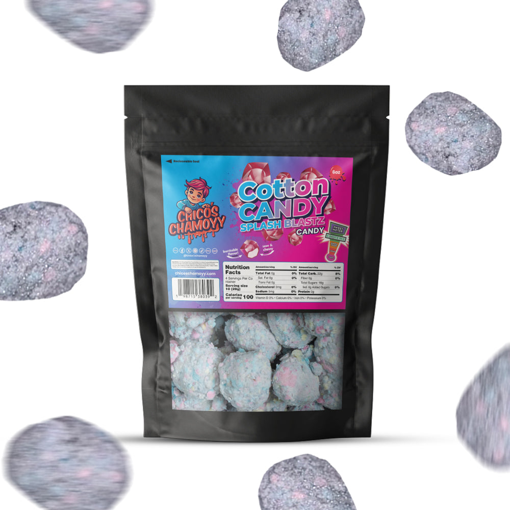Cotton Candy Viral Gushers Splash Blastz 6oz Candy