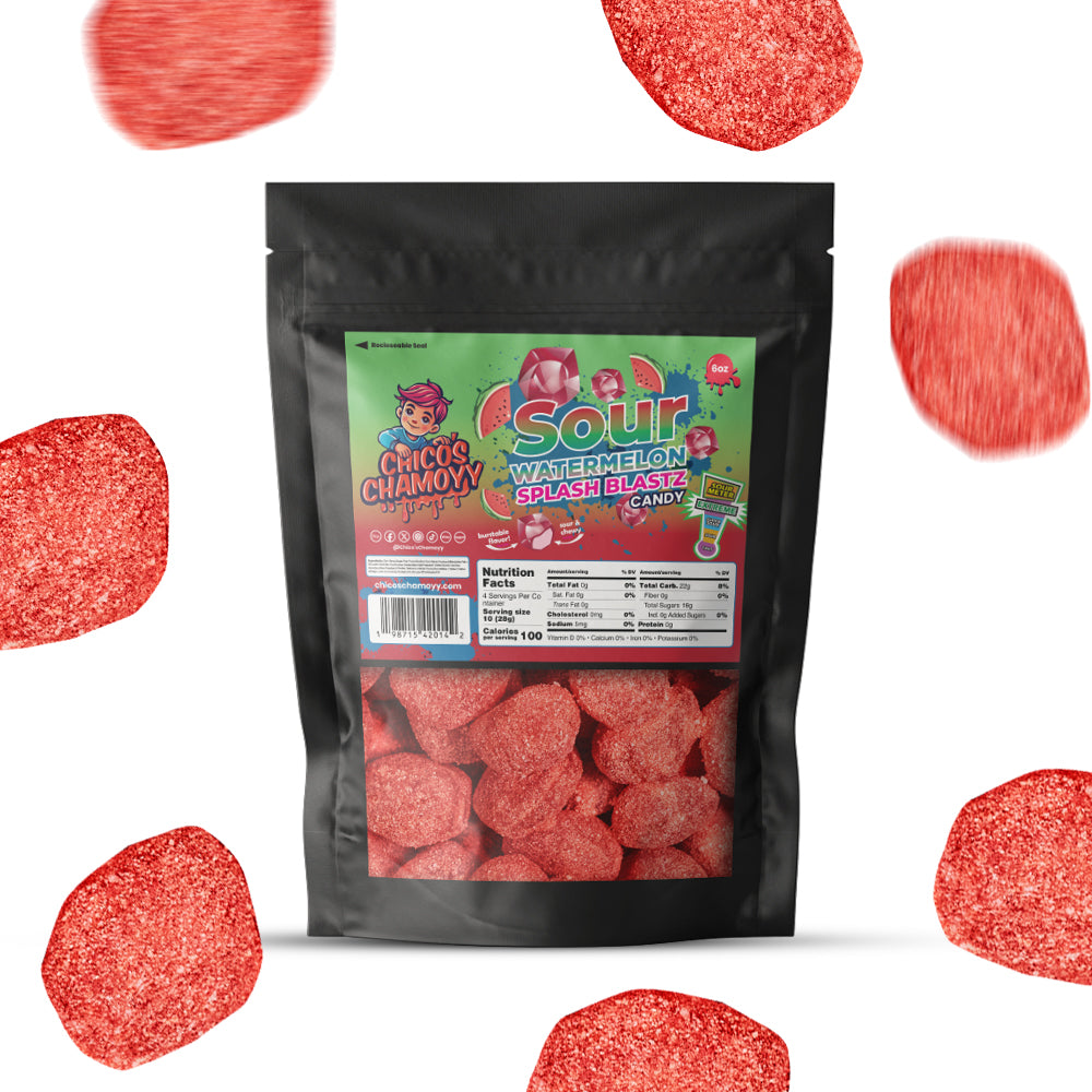 *NEW PRODUCT* Sour Watermelon Viral Gushers Splash Blastz 6oz Candy